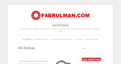 Desktop Screenshot of fagrulman.com